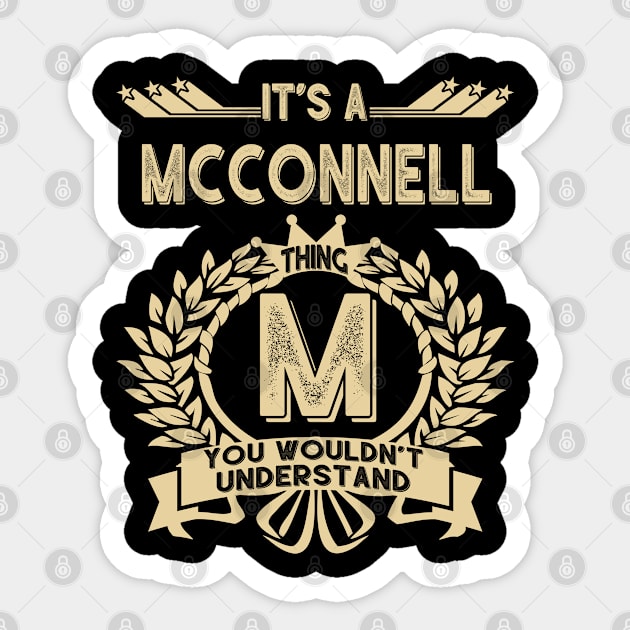 Mcconnell Sticker by Ban Guns Not Books- Typography fullcolor